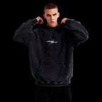 SHADOW X MONSTER ACID BLACK HOODIE