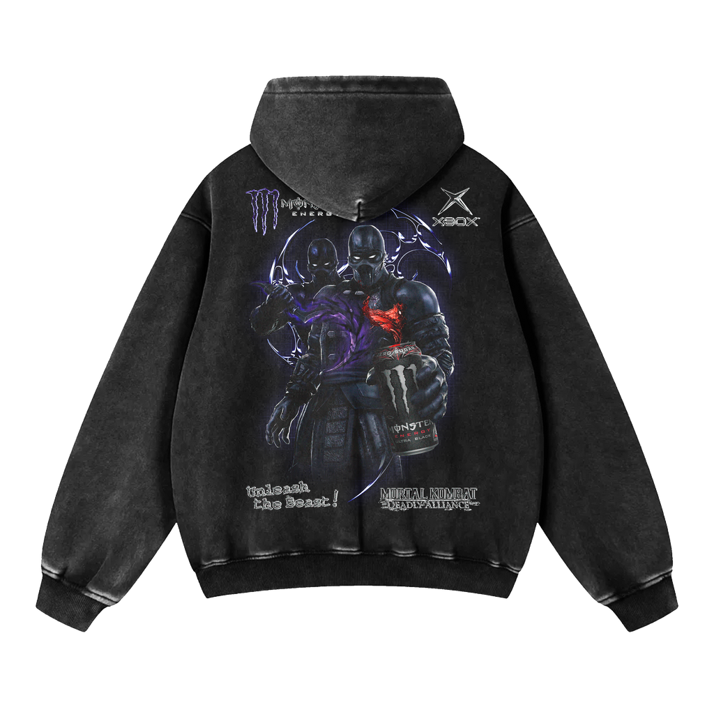 NOOB SAIBOT X MONSTER HOODIE