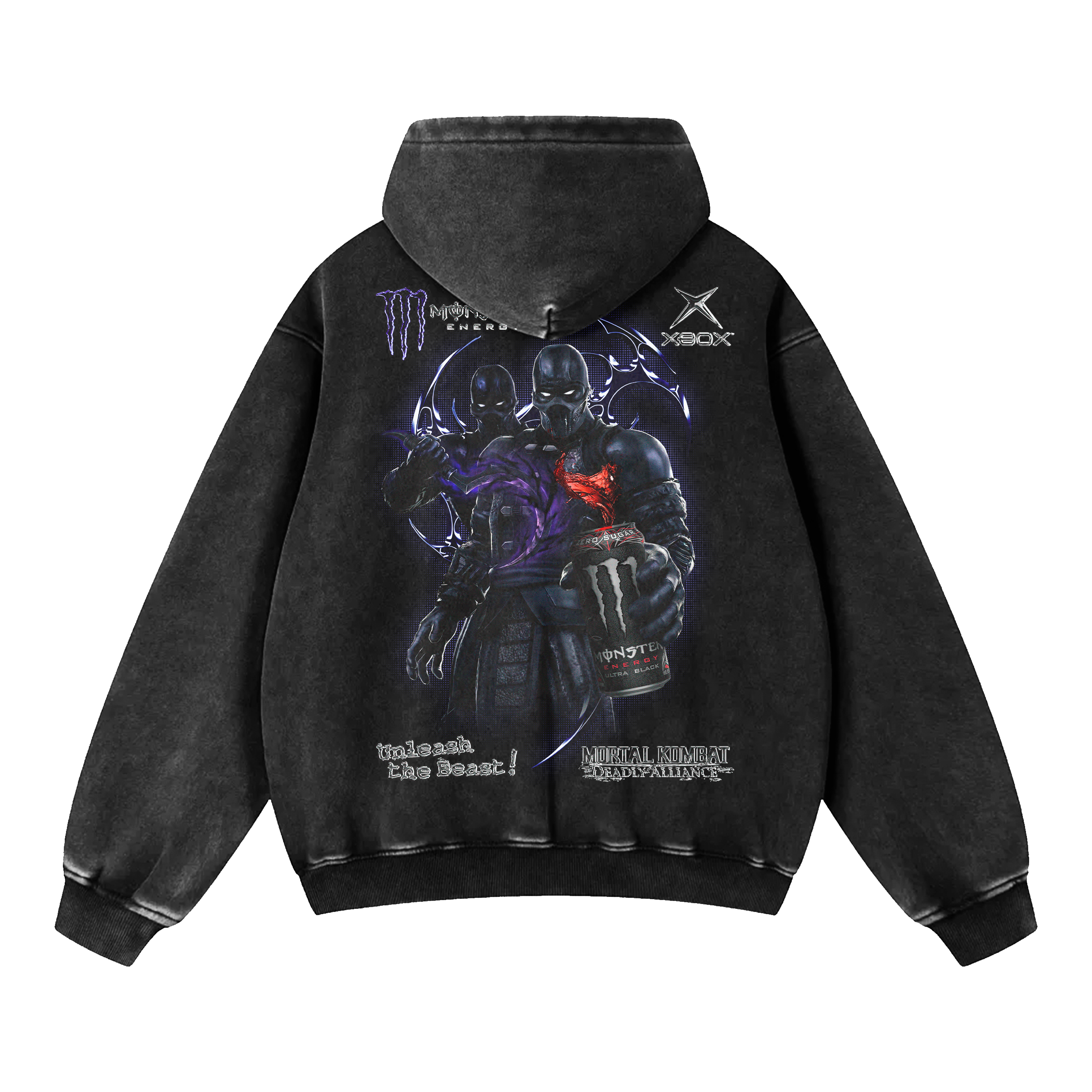 NOOB SAIBOT X MONSTER HOODIE