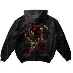 SHADOW X MONSTER ACID BLACK HOODIE