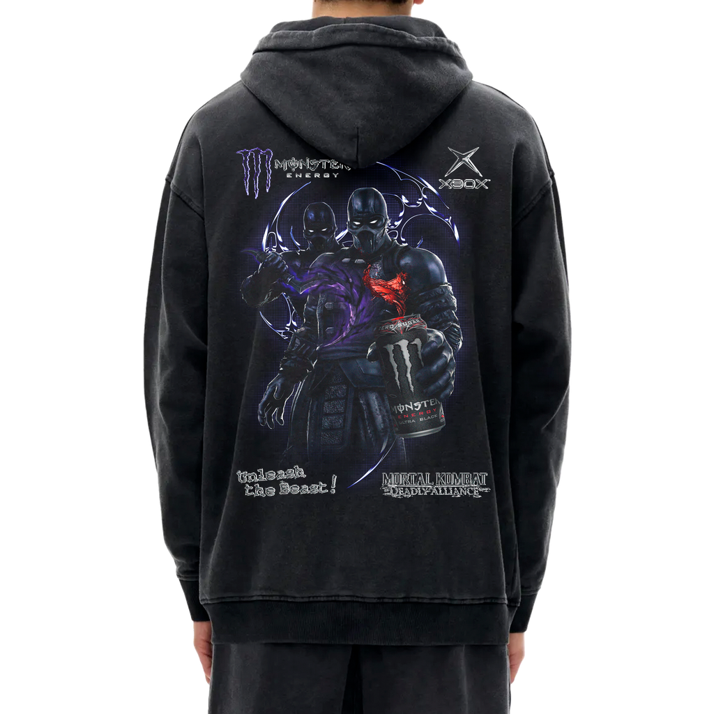 NOOB SAIBOT X MONSTER HOODIE
