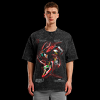 SHADOW X MONSTER ACID BLACK T-SHIRT