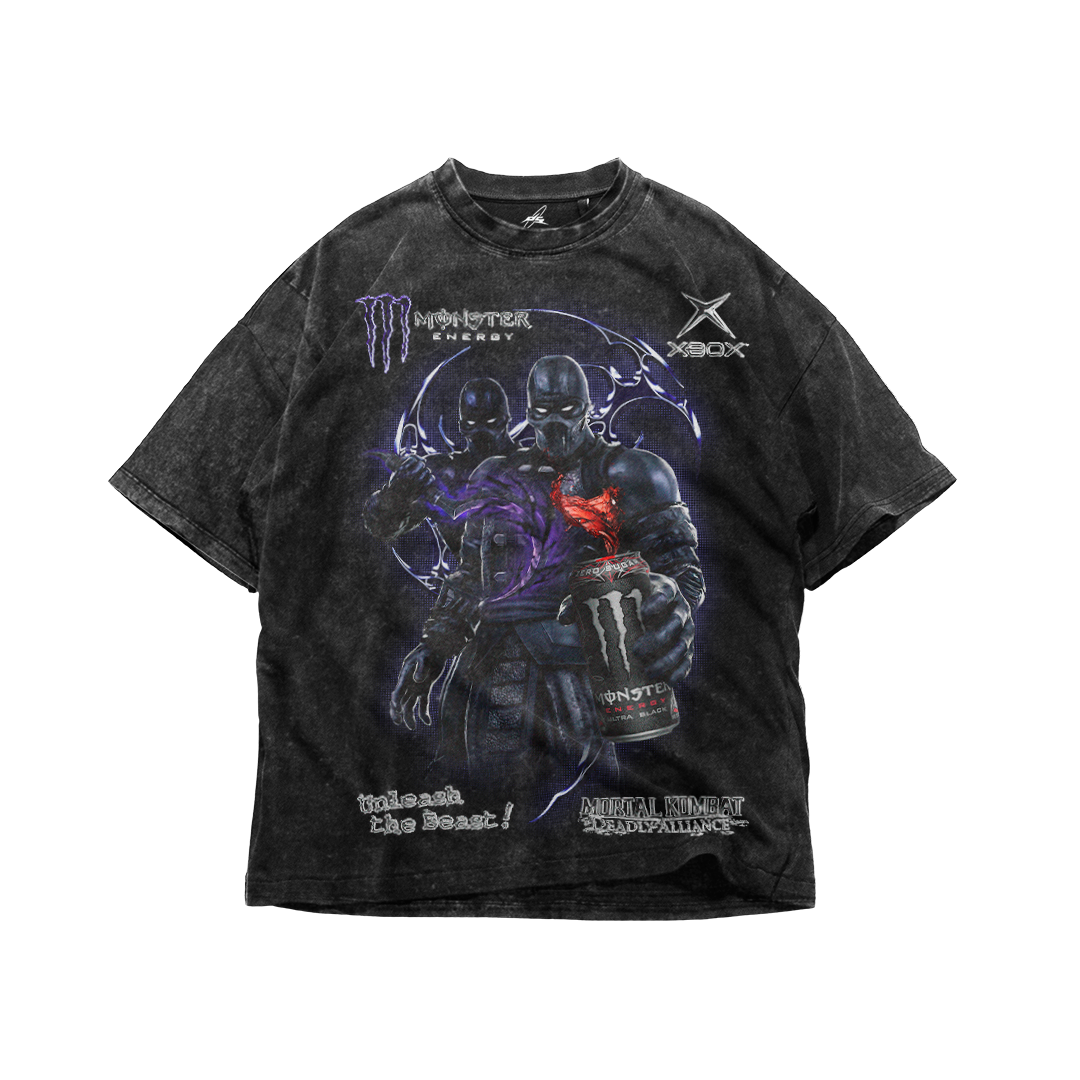 NOOB SAIBOT X MONSTER T-SHIRT