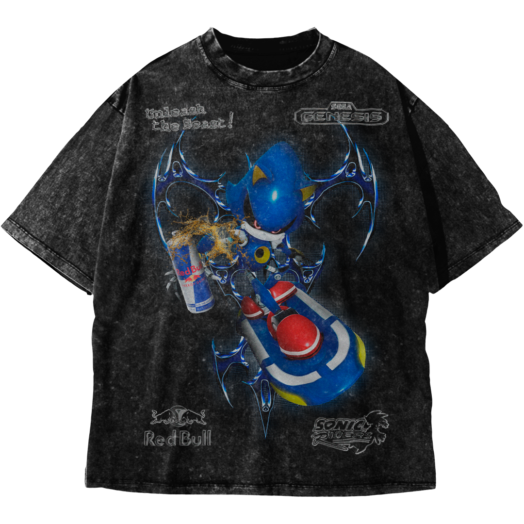 METAL SONIC X REDBULL T-SHIRT